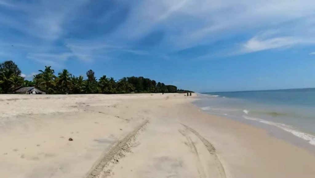 Marari beach in Kerala